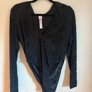 Savage Fenty Lace Long Sleeve Bodysuit